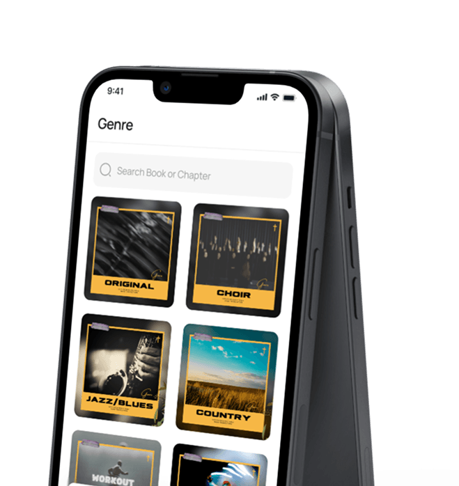 Music Bible App on iPhone